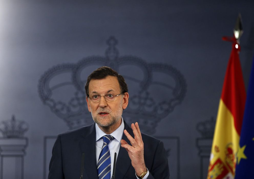 Foto: El presidente Mariano Rajoy durante una rueda de prensa en la moncloa el pasado diciembre (Reuters) 
