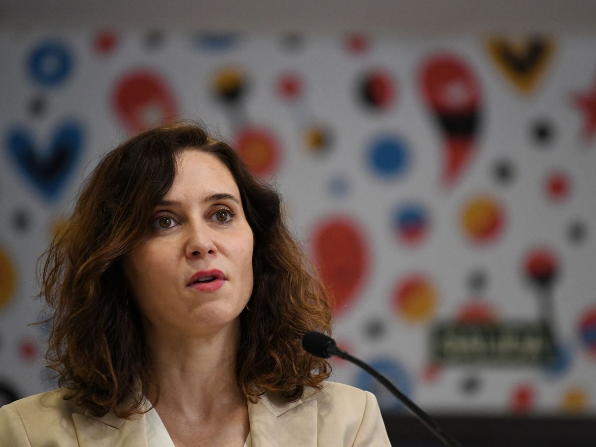 Foto: La presidenta de la Comunidad de Madrid, Isabel Díaz Ayuso. (Fernando Sánchez/Europa Press)