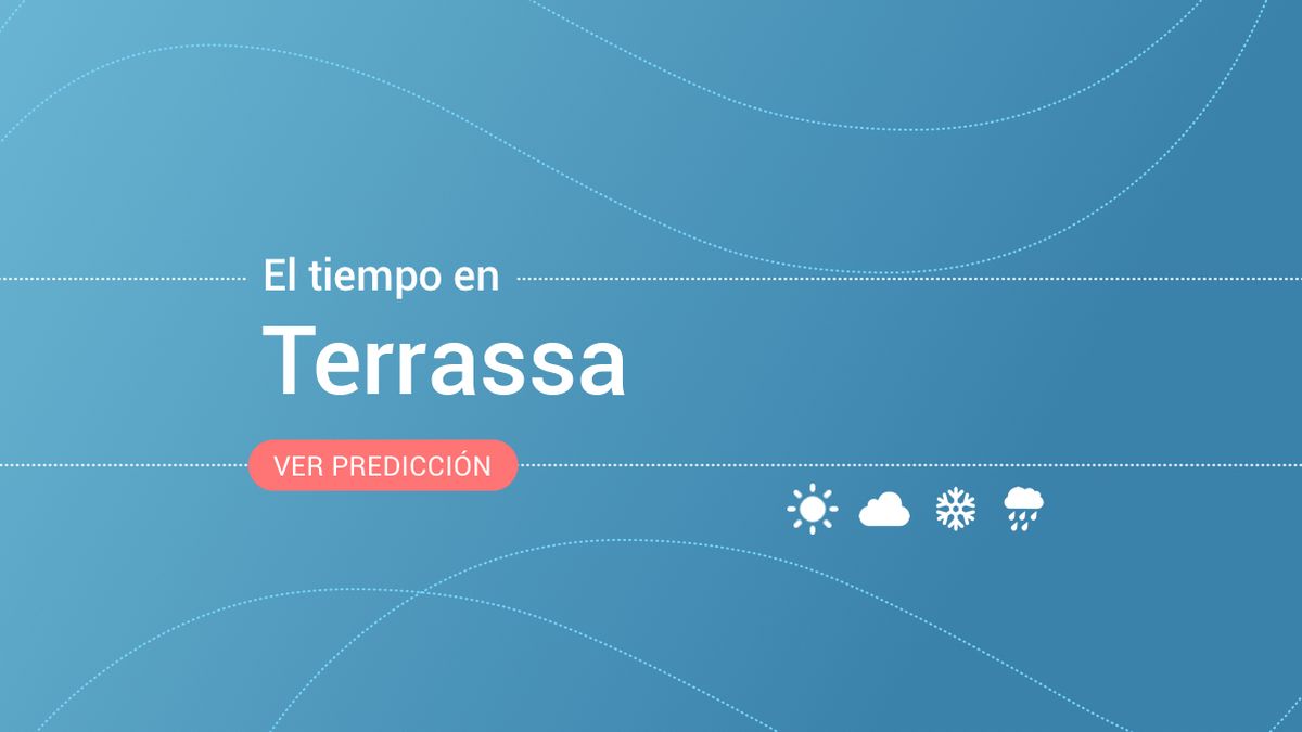 El tiempo en Terrassa: previsión meteorológica de hoy, miércoles 13 de noviembre