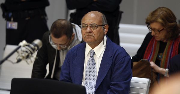 Foto: Gerardo Díaz Ferrán, durante el juicio por el vaciamiento de la caja de Marsans. (EFE)
