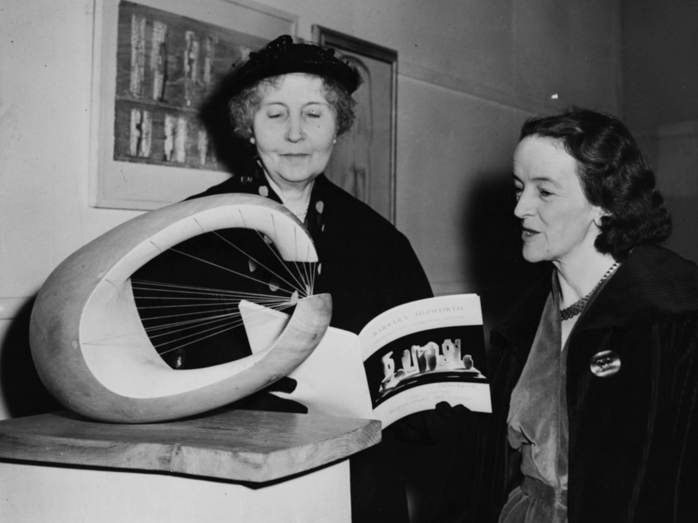 Lady Patricia Ramsay (izquierda), en 1954. (Getty)