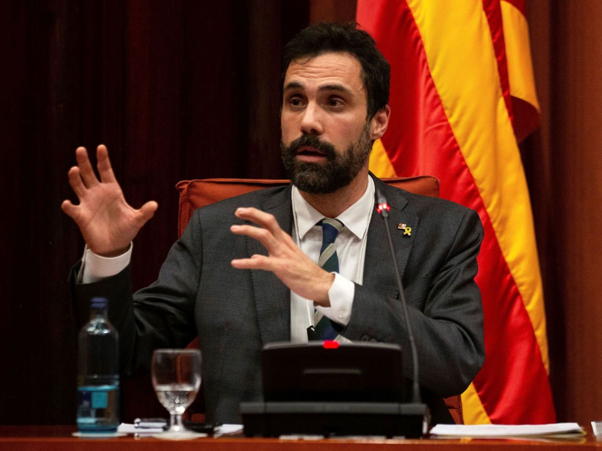 Foto: El presidente del Parlament de Cataluña, Roger Torrent. (EFE)
