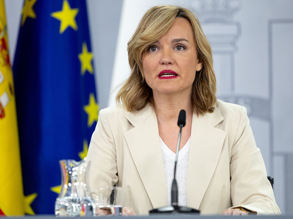 Foto: -La ministra Portavoz, Pilar Alegría. (EFE/Daniel González)
