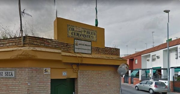 Foto: Colegio Cervantes en Dos Hermanas, Sevilla (Google Maps)