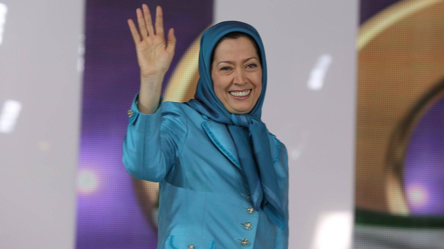 Maryam Rajavi, en París en junio de 2014. (Wikipedia /Apa Iceurope)