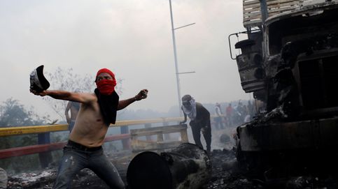 Plomo, gas, fuego y represión para impedir la entrada de la ayuda a Venezuela