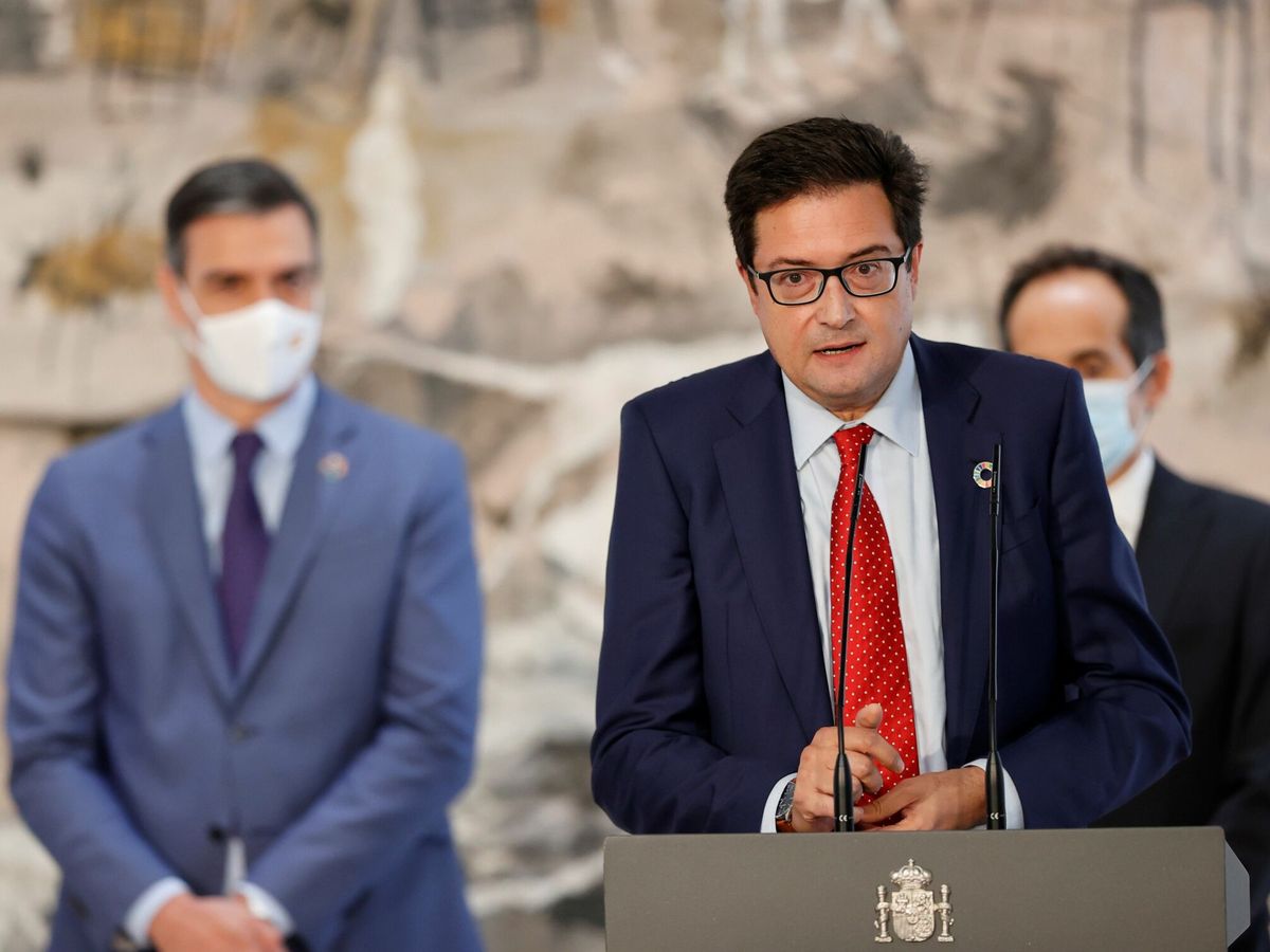 Foto: El nuevo director del Gabinete de la Presidencia del Gobierno, Óscar López. (EFE)