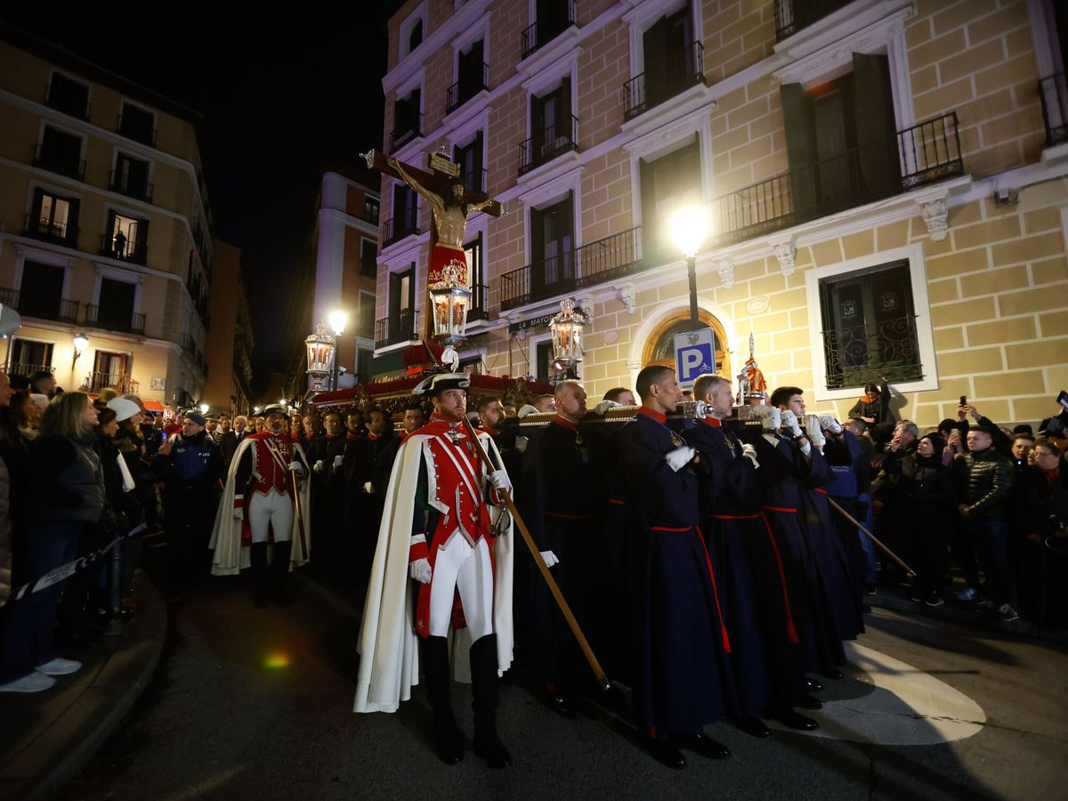 Foto: Procesión en Madrid. (Antonio Gutiérrez/Europa Press)