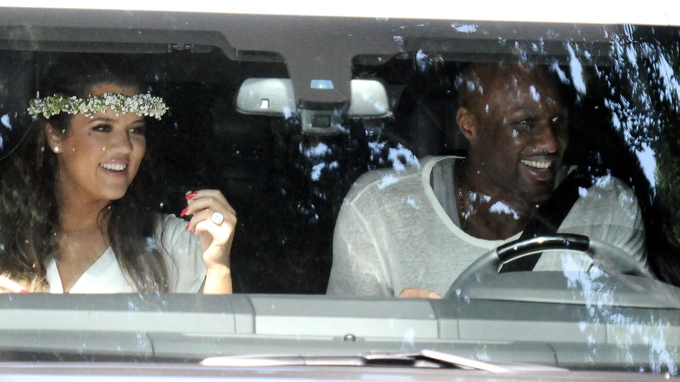 Foto: Khloé Kardashian y Lamar Odom en una imagen de archivo (Gtres)