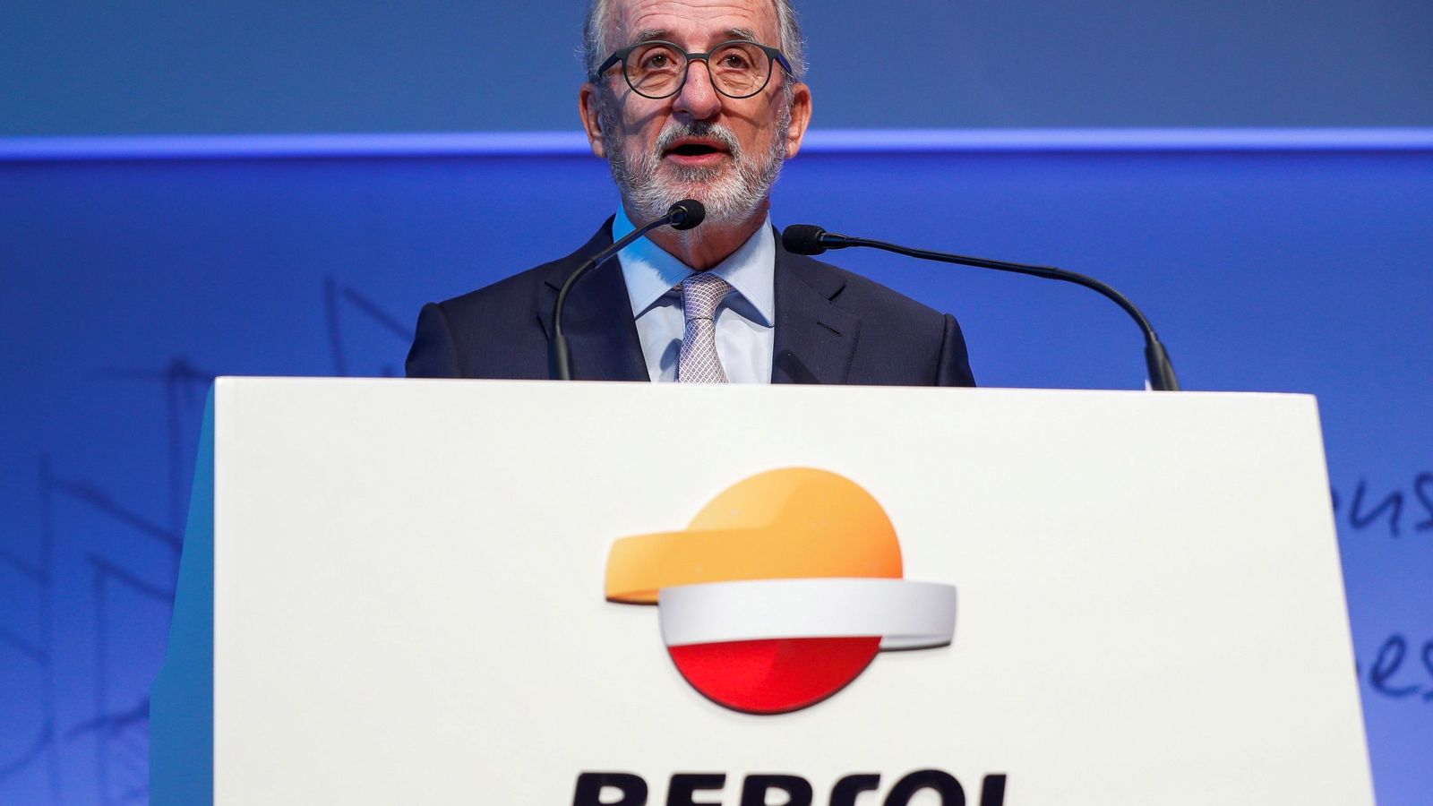 Foto: El presidente de Repsol, Antonio Brufau, en unas jornadas el pasado día 23. (EFE)