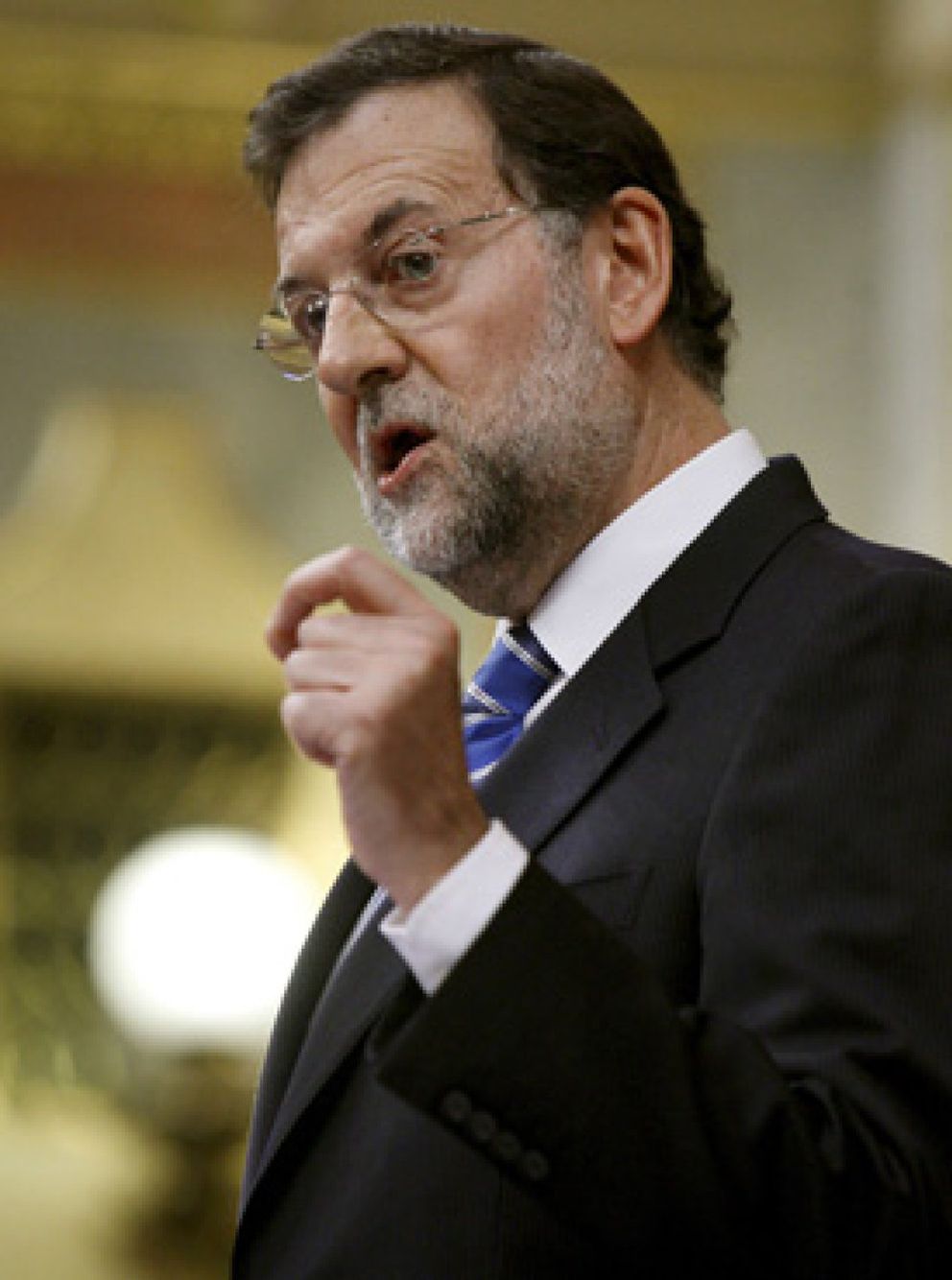 Foto: Zapatero reta a Rajoy a presentar una moción de censura y se niega a convocar elecciones