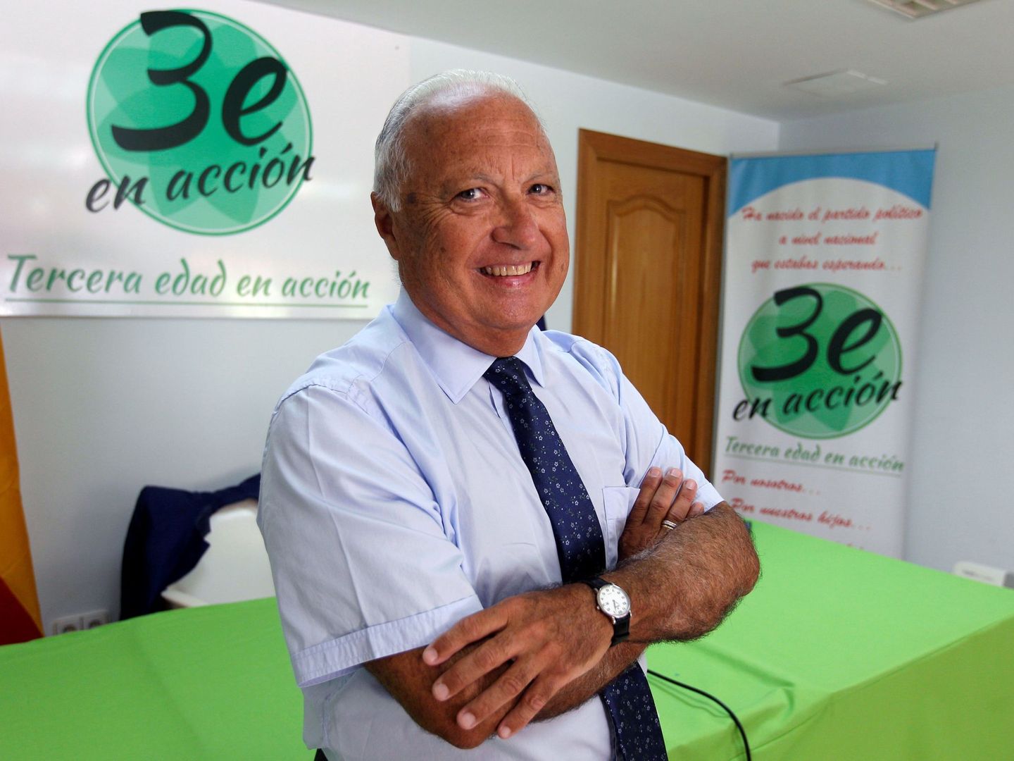 Carlos Rico, presidente de Tercera Edad en Acción. (EFE)