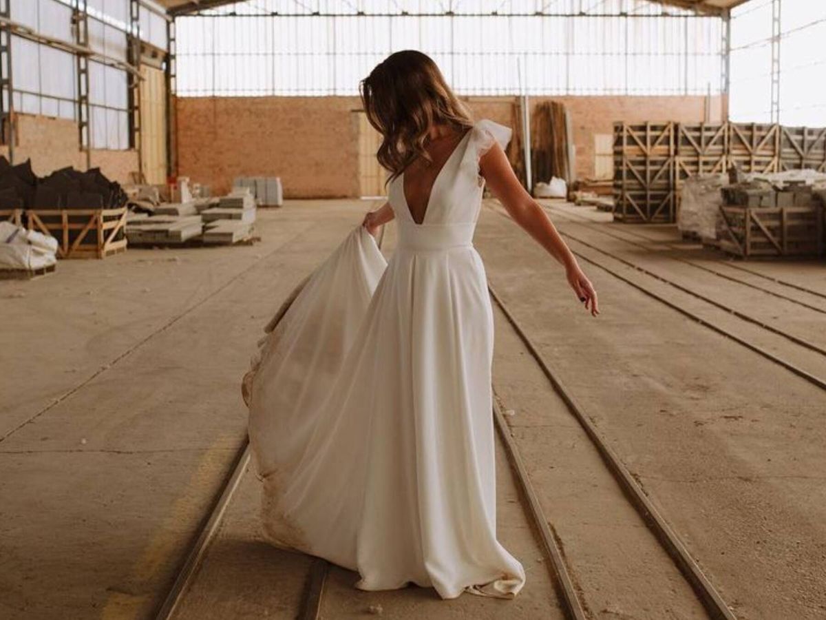 Foto: Un vestido de novia de Beba's Closet. (Instagram/ @velvethush)