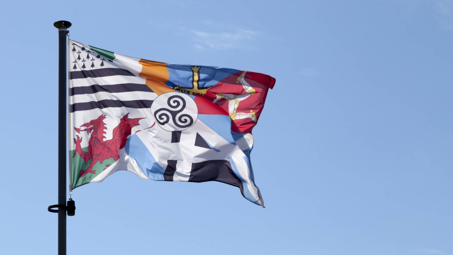 Bandera intercéltica (Fuente: iStock)