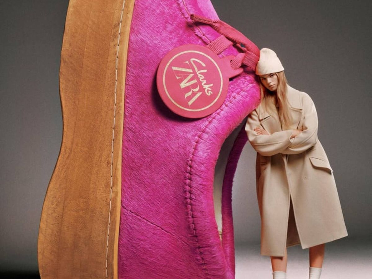 Foto: Flechazo absoluto con estos zapatos rosas de la colaboración de Clark con Zara (Cortesía)