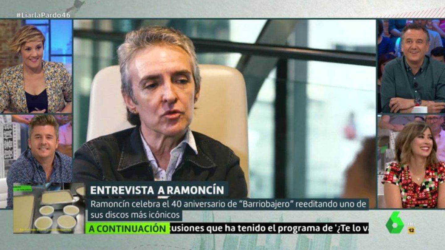Ramoncín, invitado de 'Liarla Pardo'. (Atresmedia)