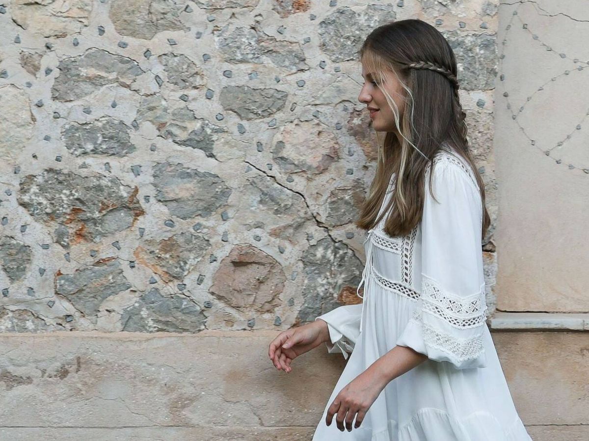 Foto: La princesa Leonor, el año pasado en Mallorca. (EFE/Ballesteros)