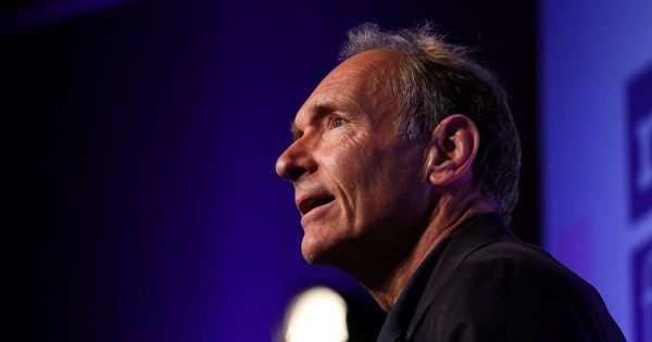 Foto: Tim Berners-Lee, durante una conferencia reciente. (Reuters)