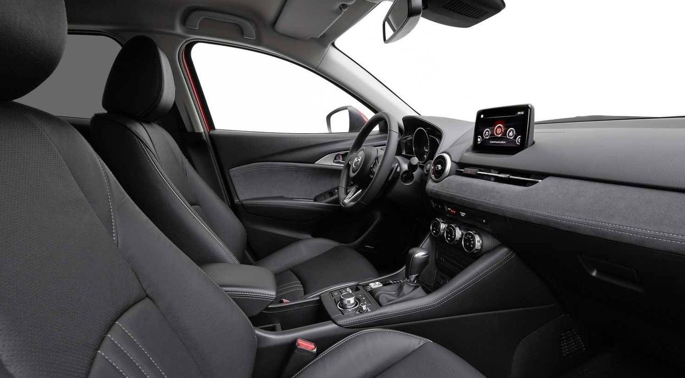 Interior muy cuidado en el nuevo Mazda CX3