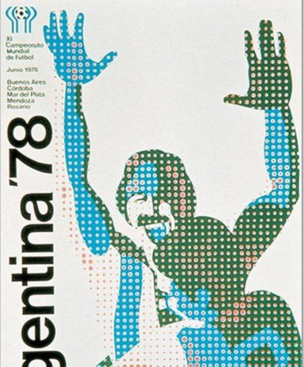 Foto: Cartel del Mundial de Argentina 78. (Archivo)