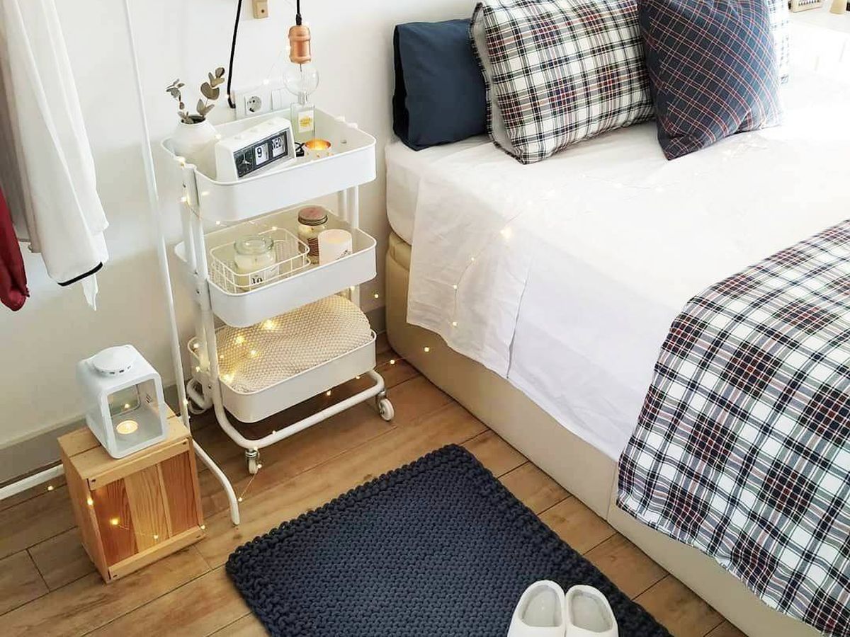 Foto: Las alfombras de Ikea son el complemento perfecto para tu dormitorio. (Instagram, @ikeaspain)