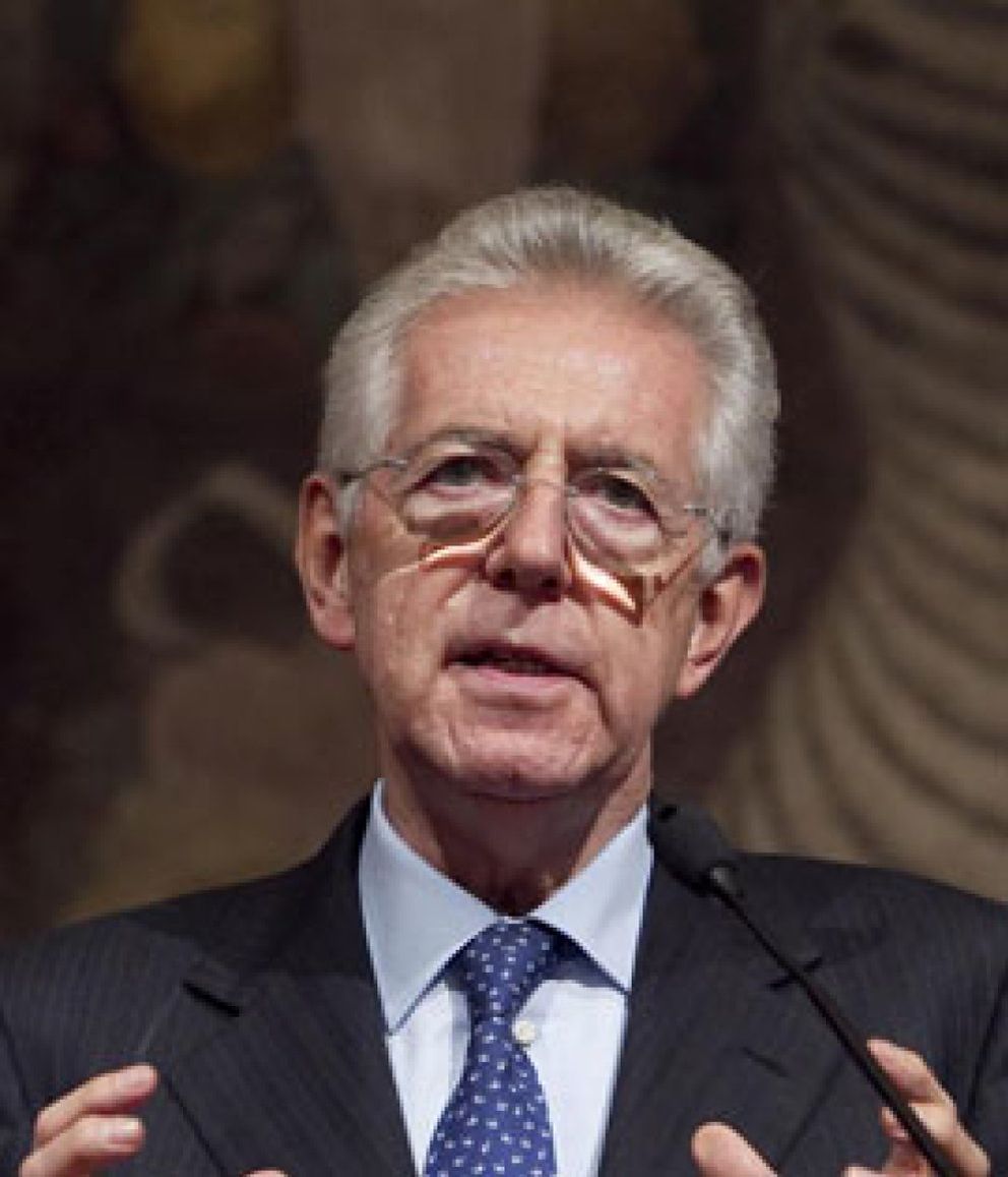 Foto: Las primas de España e Italia sueltan presión tras el primer susto por la dimisión de Monti