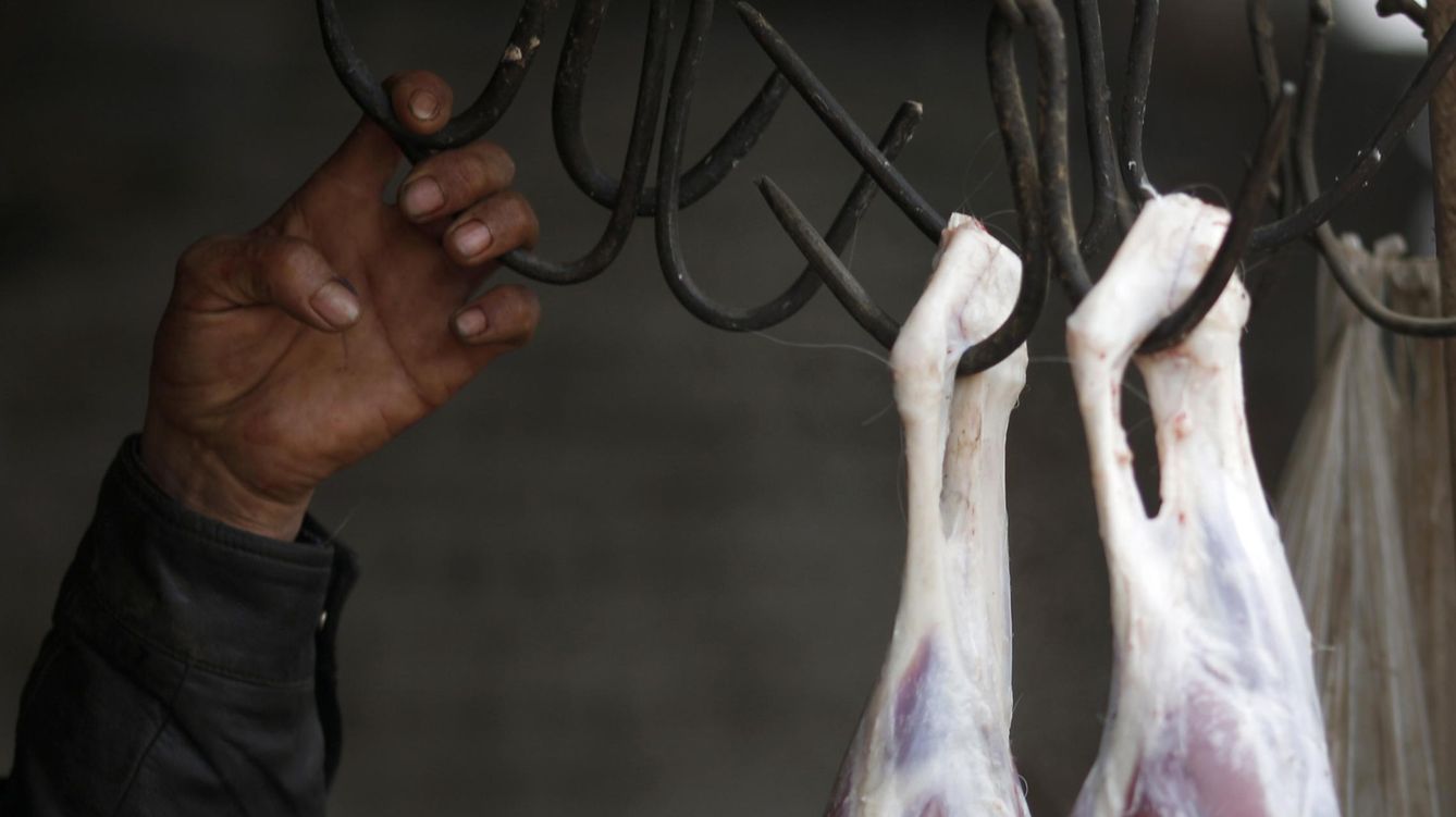 Foto: El sacrificio animal para consumo de los musulmanes sigue un sangriento proceso. (Reuters)