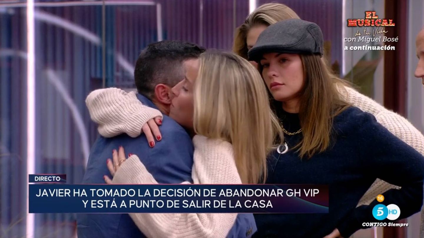 Javier, Marta, Jessica y Susana, en 'GH VIP 8'. (Mediaset)