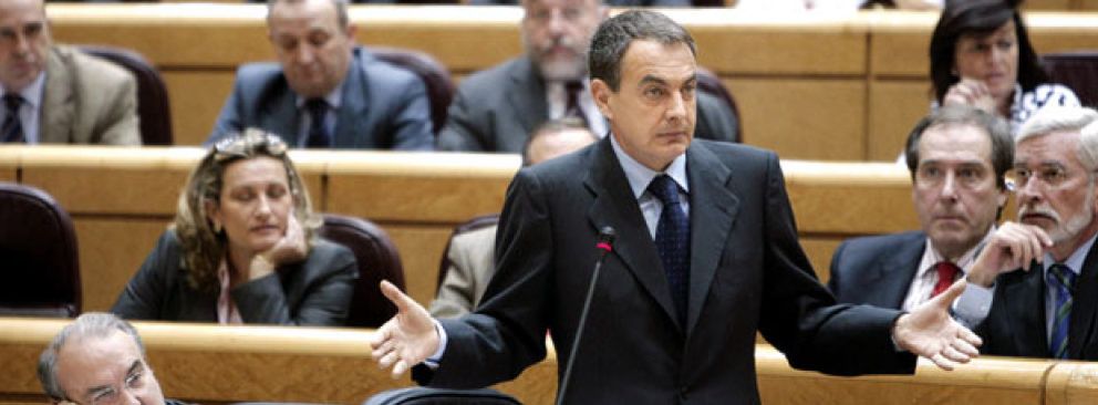 Foto: Zapatero dice que el mal dato de la inflación no tiene "nada que ver" con la política del Gobierno