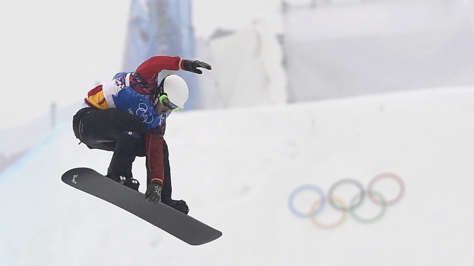 Foto: Lucas Eguibar durante los Juegos Olímpicos de Sochi 2014 (Dylan Martinez/Reuters)