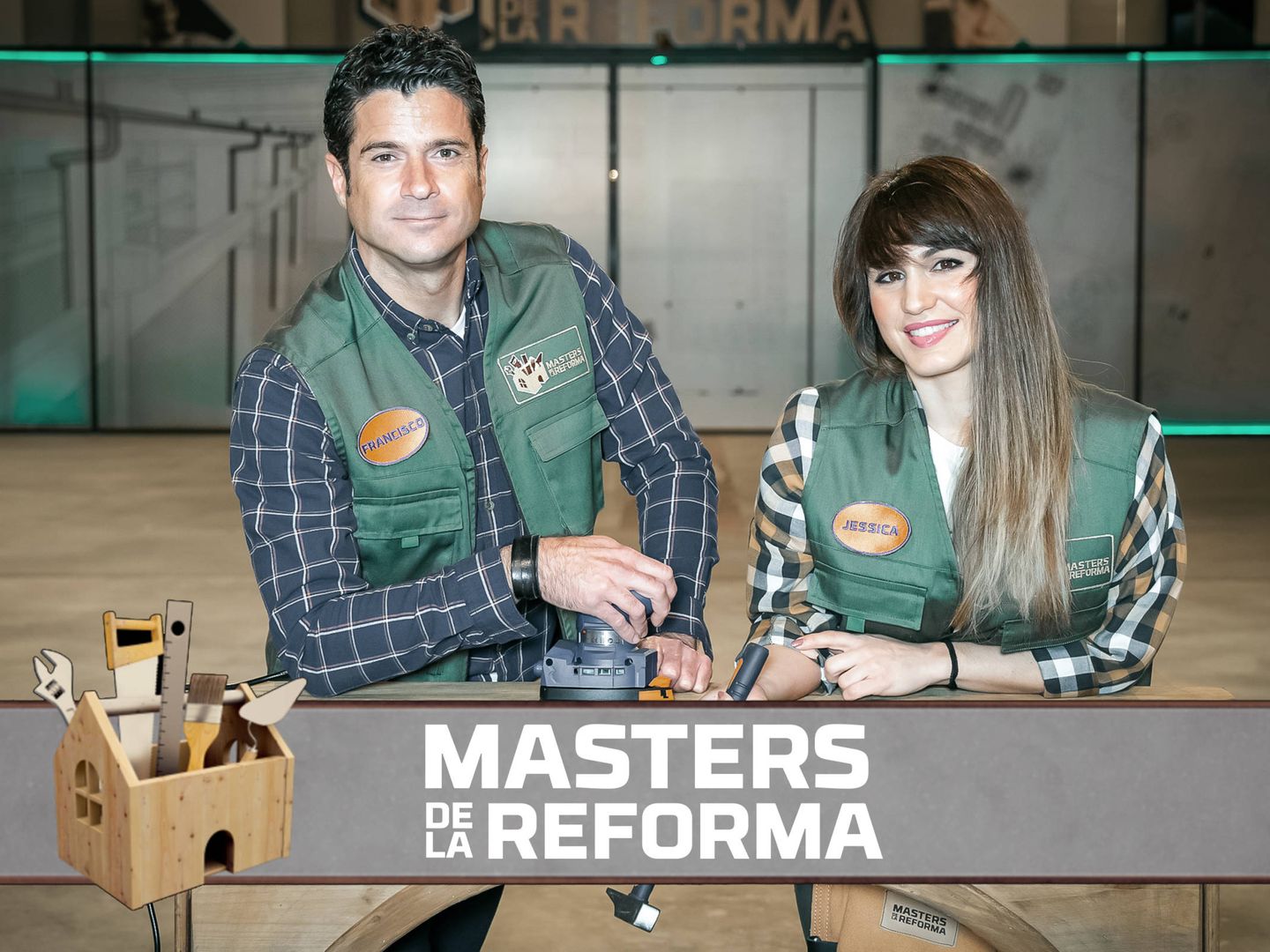 Paco y Jessica, pareja de 'Masters de la Reforma'. (Atresmedia)