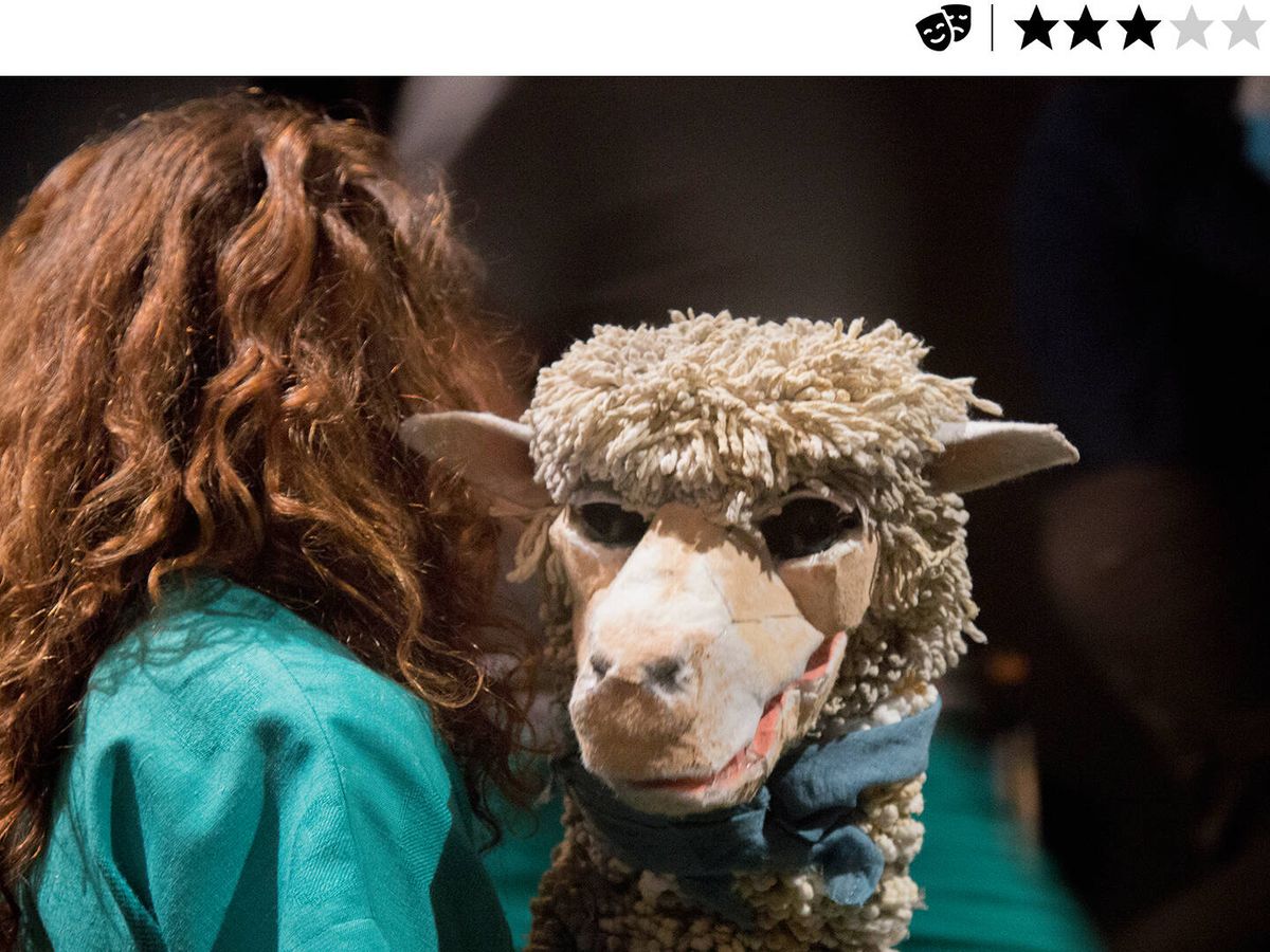 Foto: La oveja Dolly, protagonista de la obra 'Excalibur y otras historias de animales muertos'.