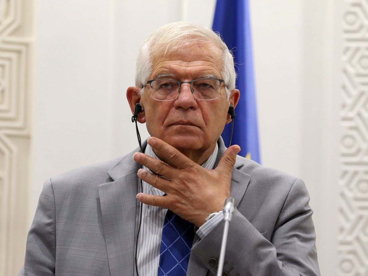 Foto: El jefe de la diplomacia europea, Josep Borrell, durante su visita a Arabia Saudí. (Reuters)