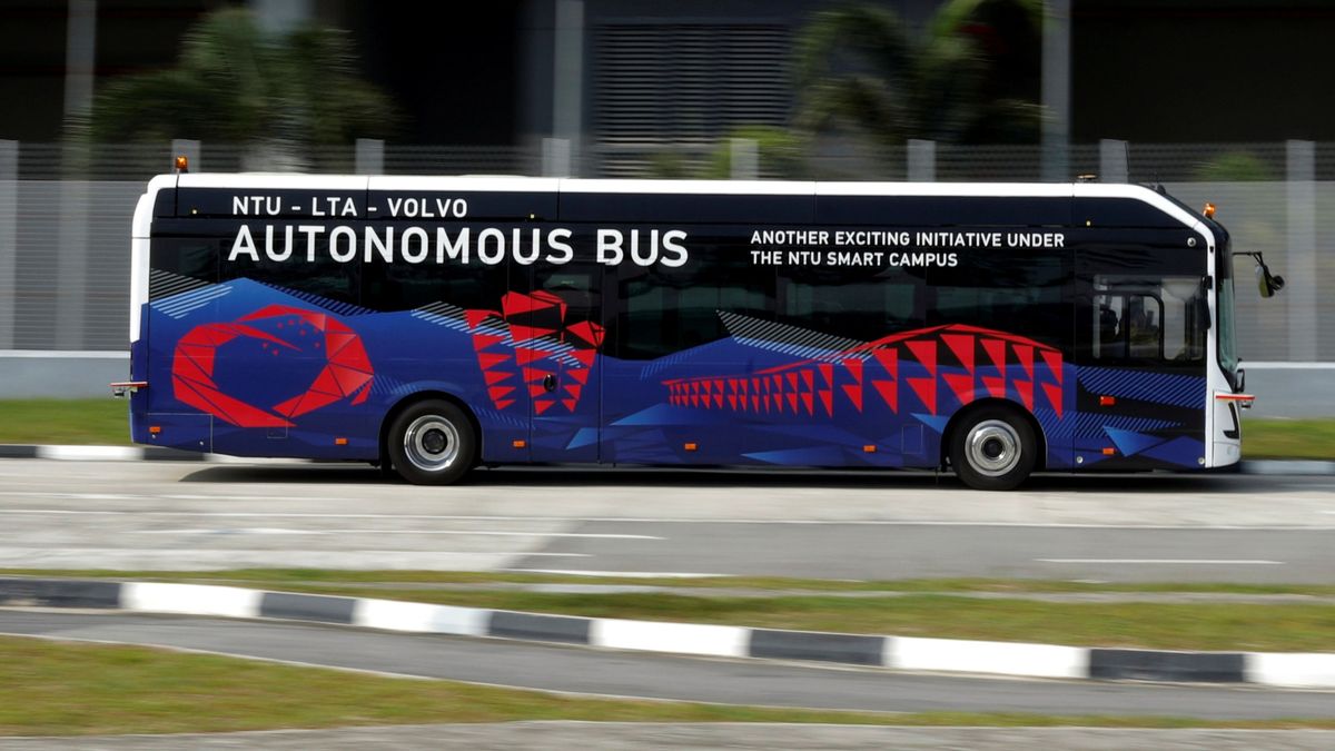 Volvo probará un autobús para 80 pasajeros que funcionará sin conductor