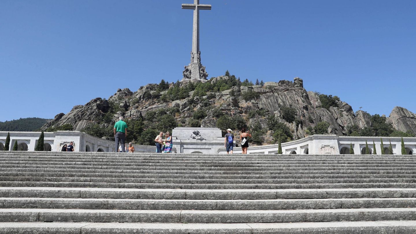 Vista general del monumento del Valle de los Caídos. (EFE)