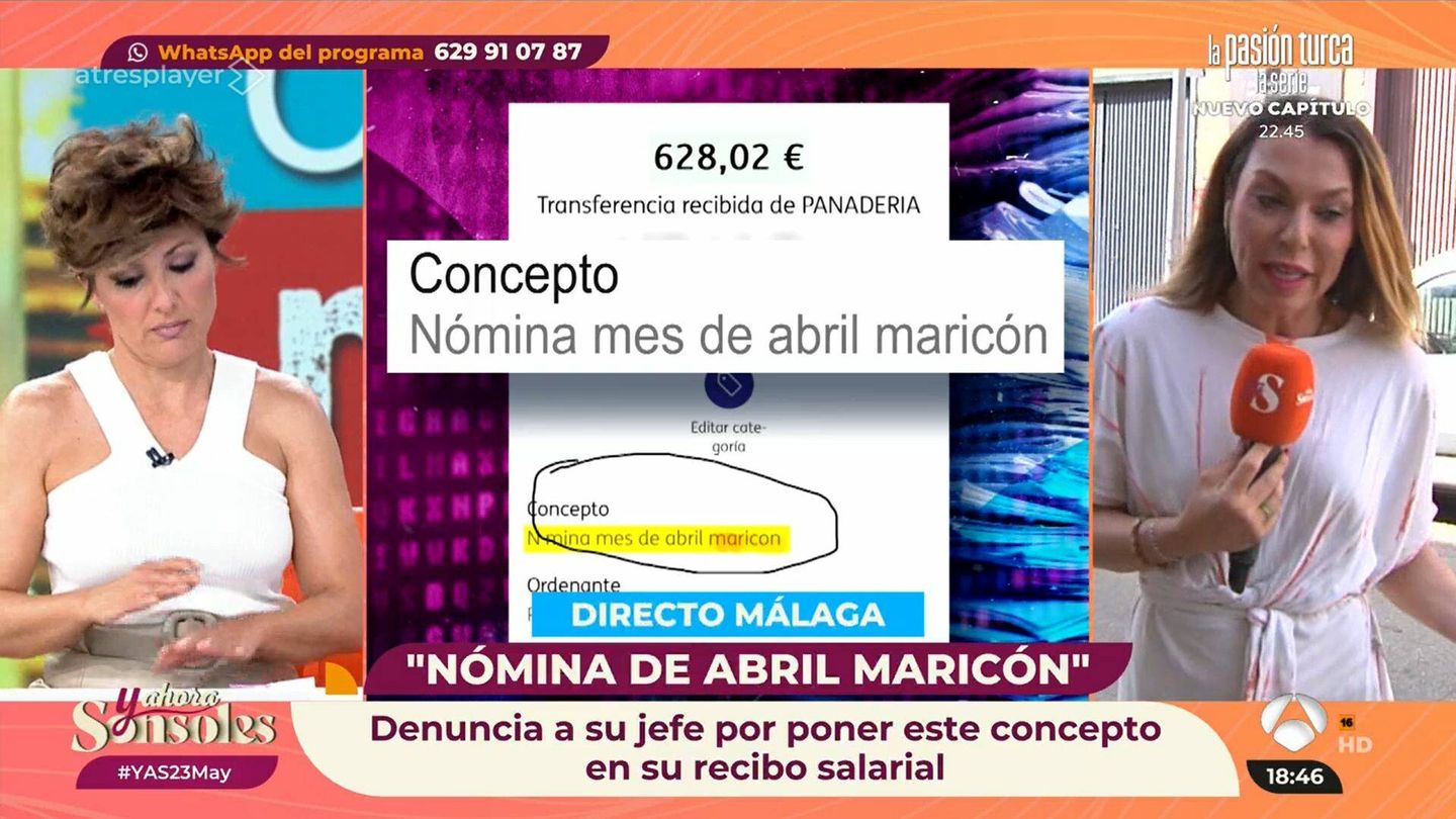 Ónega y Pérez-Ponce, en 'Y ahora, Sonsoles'. (Antena 3)