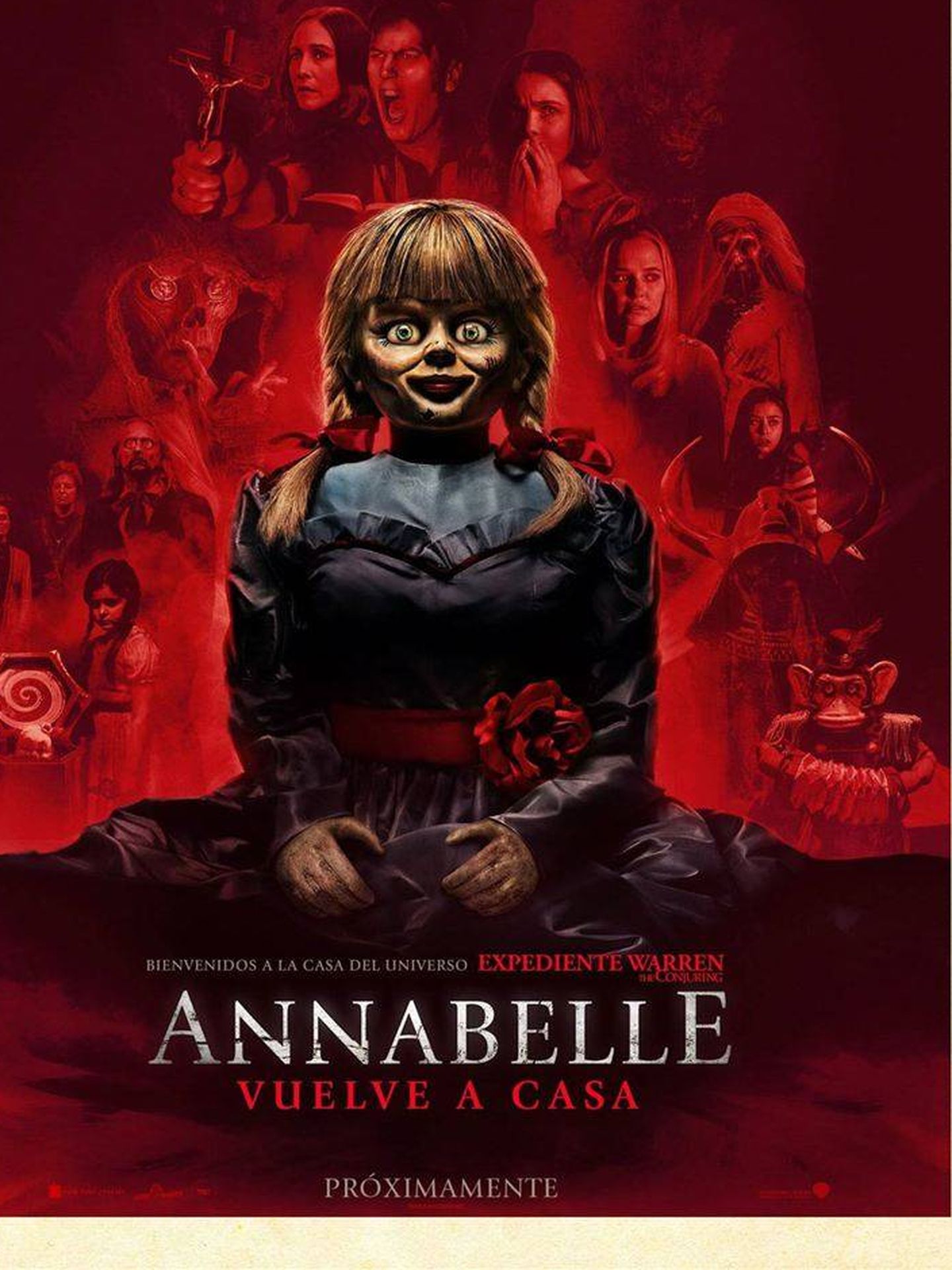 Cartel de 'Annabelle: vuelve a casa'.
