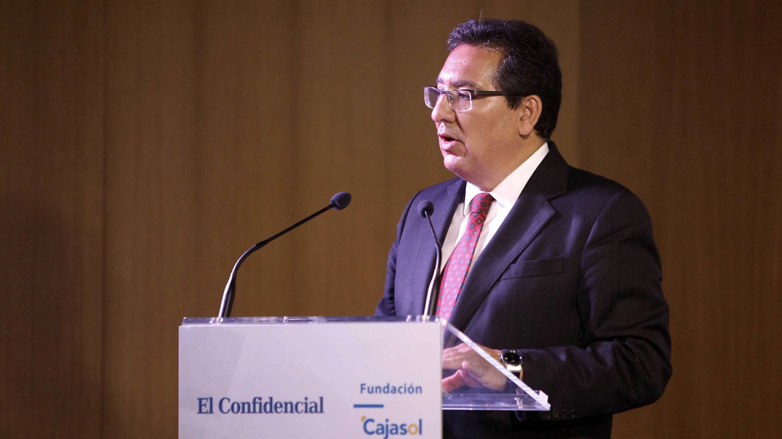 Foto: El presidente de la Fundación Cajasol, Antonio Pulido. (Foto: Fernando Ruso)