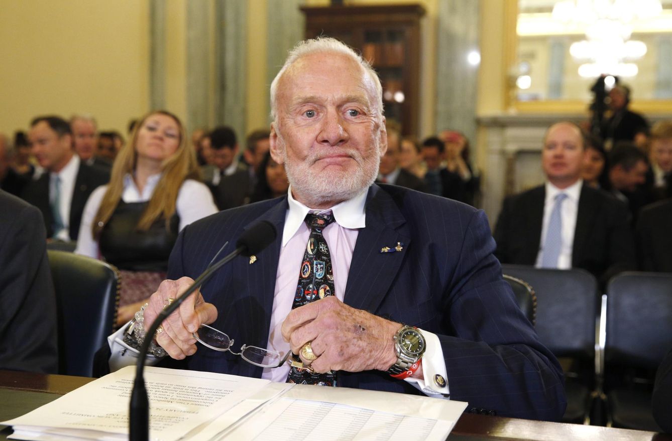 Buzz Aldrin es uno de los siete astronautas vivos que han pisado la Luna. (Reuters)