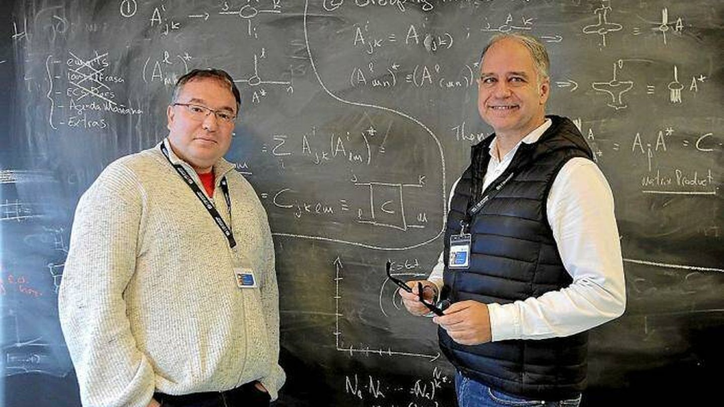 Román Orus y Enrique Lizaso, cofundadores de Multiverse Computing. (Cedida)