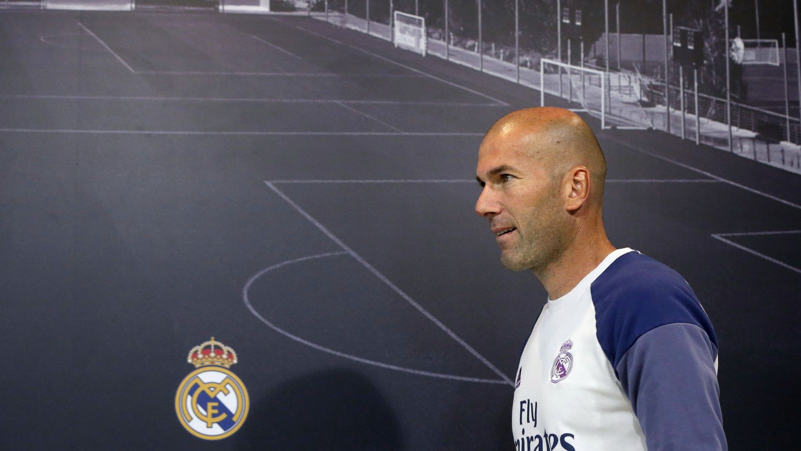 Foto: Zidane, en rueda de prensa (Juan Carlos Hidalgo/EFE)