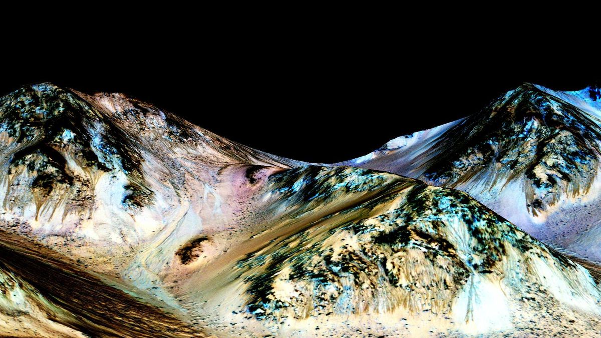 La NASA encuentra pruebas de la existencia de agua salada en Marte