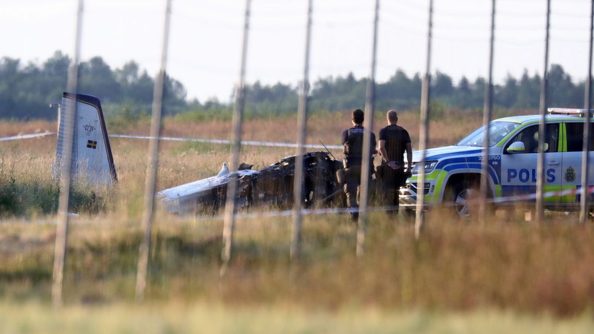 Nueve personas mueren  tras estrellarse una avioneta en el sur de Suecia