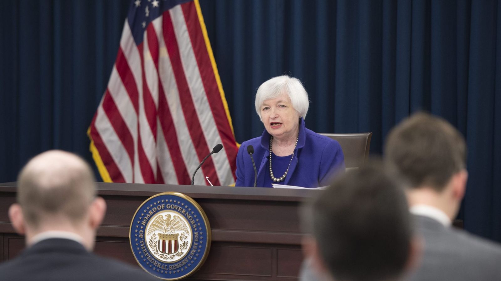 Foto: Janet Yellen, presidenta de la Fed (Efe)
