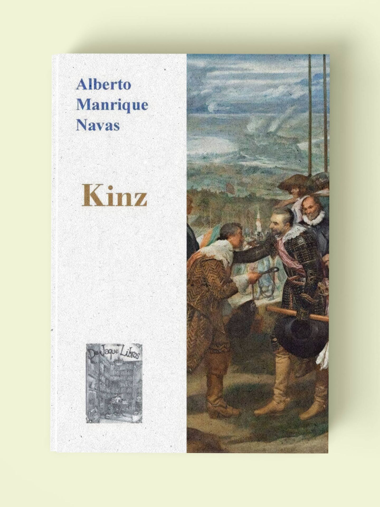 Portada de 'Kinz', de Alberto Manrique Navas.