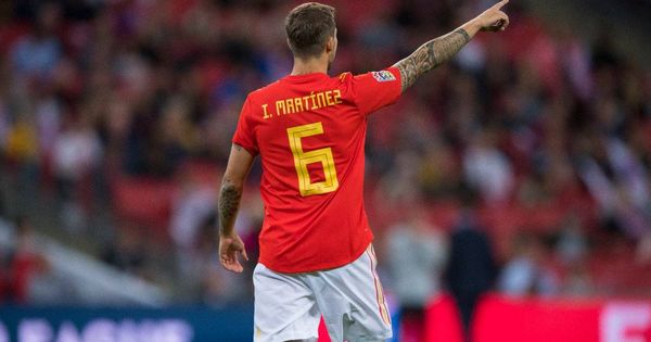 Foto: Iñigo Martínez jugó unos minutos con España en Wembley. (Reuters)