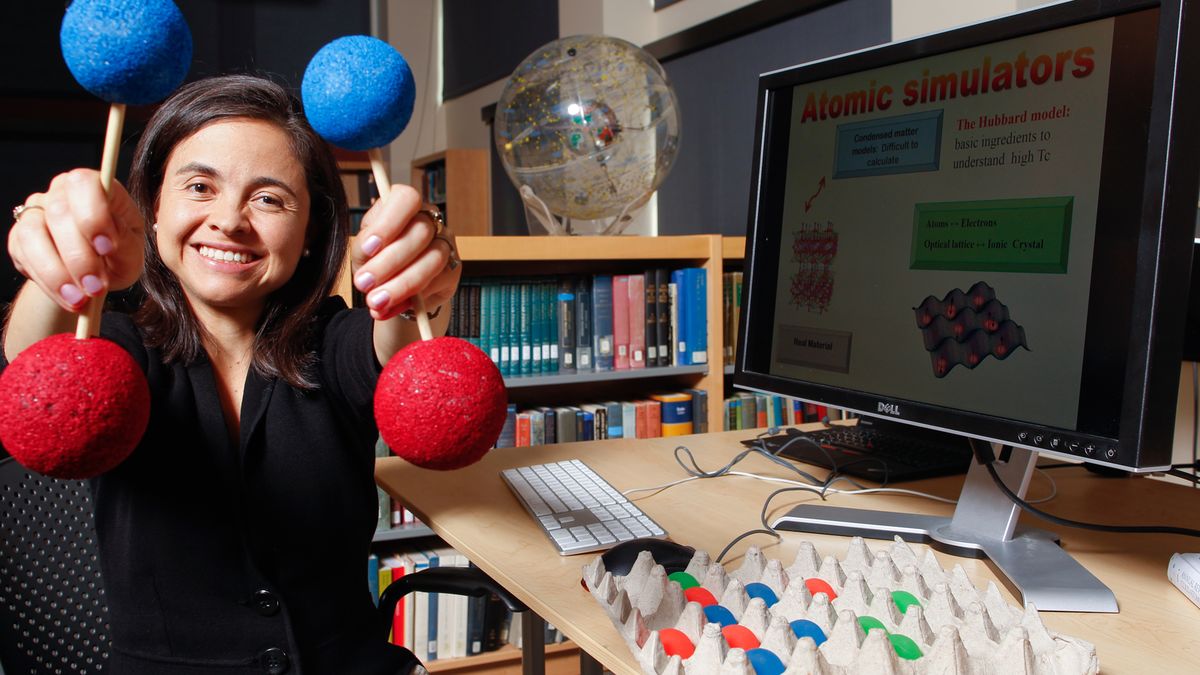 La física Ana María Rey sorprende al mundo con su trabajo sobre 'átomos fríos'