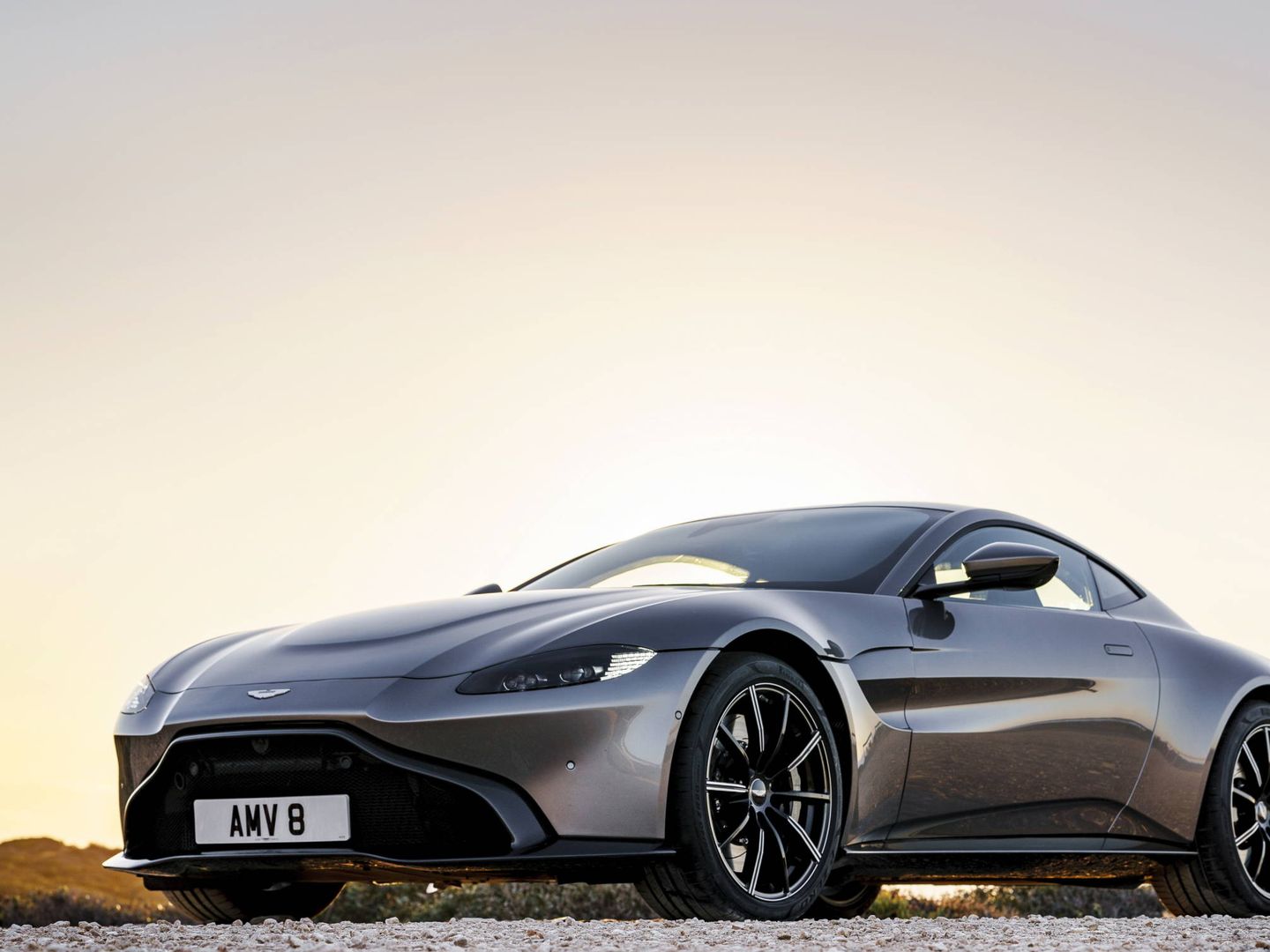 El Valhalla será el nuevo coche de Aston Marin que incorporará el motor. En la foto, el actual Vantage
