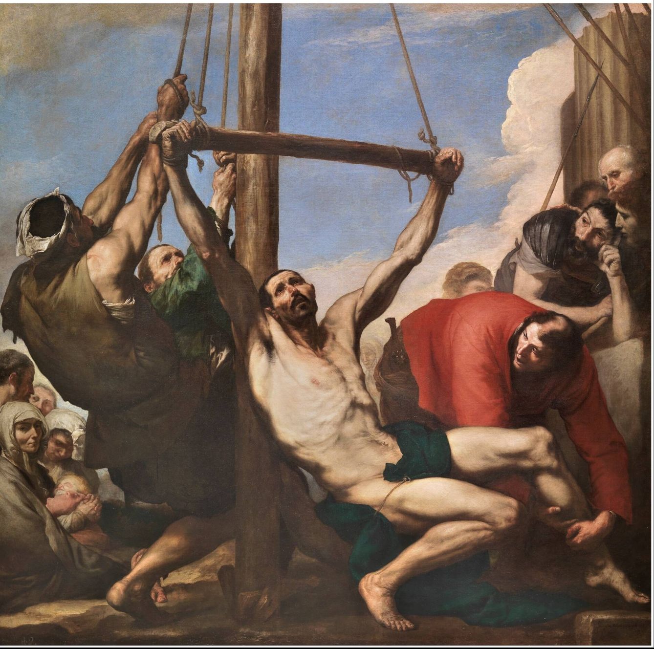 'Martirio de San Felipe', óleo pintado por José de Ribera en 1639 y que se encuentra en el Museo del Prado.