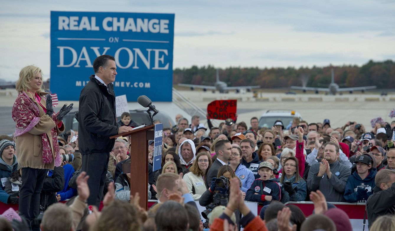 Mitt Romney incorporó el 'big data' a su campaña, aunque con cuatro años de retraso respecto a Obama. (Reuters)